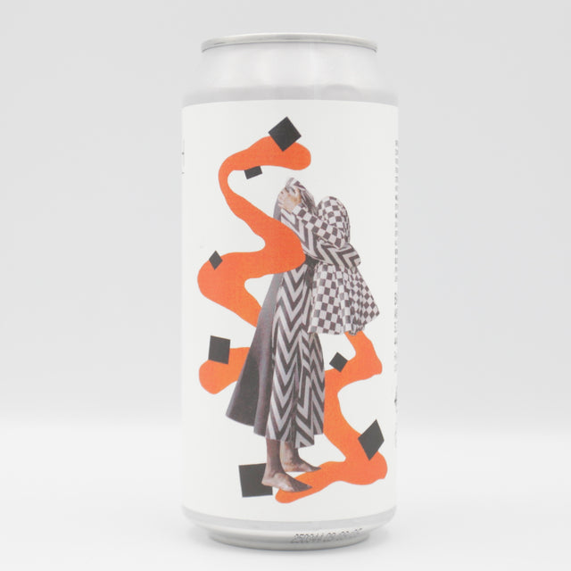 This is a can of Whiplash - Melody Noir - 7.2% (440ml). It is a Stout / Porter craft beer available to buy from Ghost Whale, voted London's best craft beer shop.