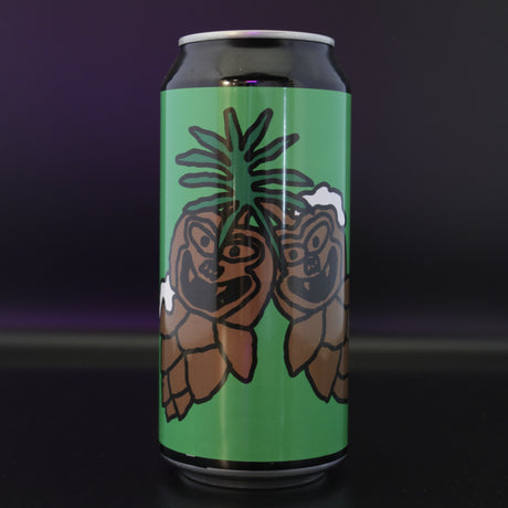 This is a can of Omnipollo - Granskott - 6% (440ml). It is a IPA craft beer available to buy from Ghost Whale, voted London's best craft beer shop.