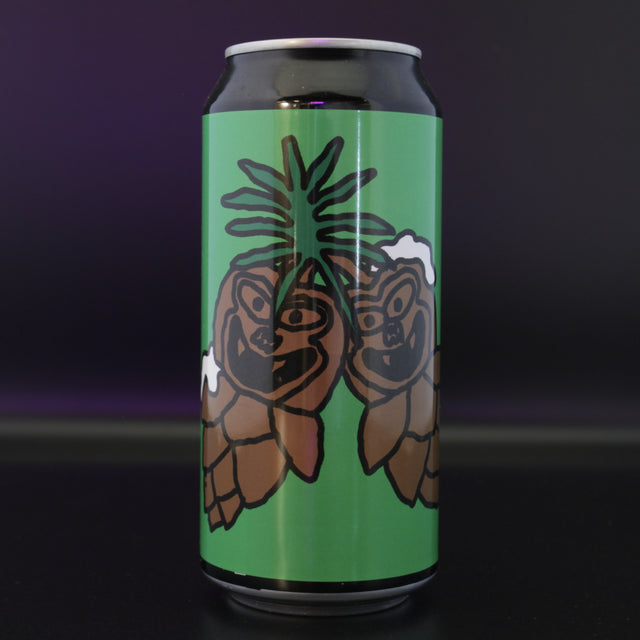 This is a can of Omnipollo - Granskott - 6% (440ml). It is a IPA craft beer available to buy from Ghost Whale, voted London's best craft beer shop.