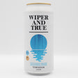 This is a can of Wiper And True - Tomorrow - 0.5% (440ml). It is a Lager / Pilsner / Kölsch craft beer available to buy from Ghost Whale, voted London's best craft beer shop.