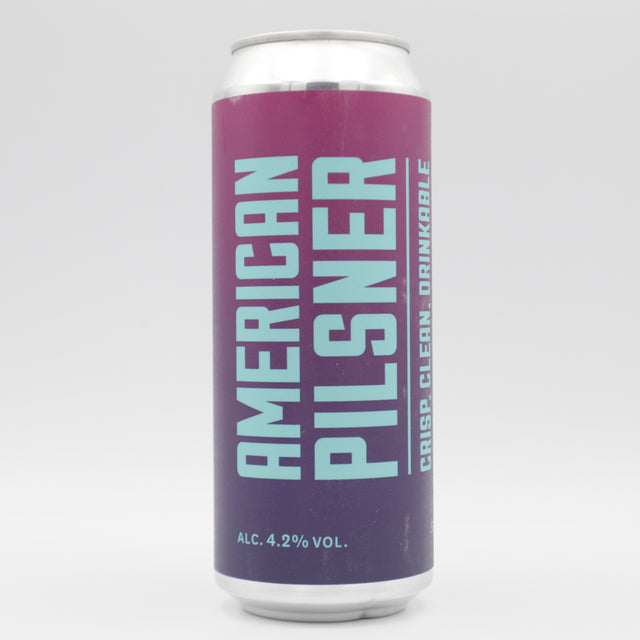 This is a can of Marble Beers - American Pilsner - 4.2% (500ml). It is a Lager / Pilsner / Kölsch craft beer available to buy from Ghost Whale, voted London's best craft beer shop.