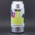 This is a can of Beak Brewery - Plump - 3.4% (440ml). It is a Pale Ale craft beer available to buy from Ghost Whale, voted London's best craft beer shop.