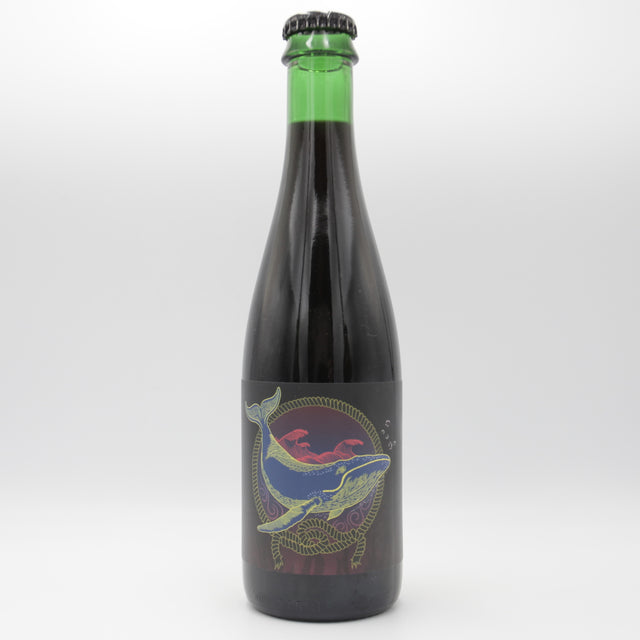 This is a bottle of Holy Goat - Tangaroa - 7.4% (375ml). It is a Sour craft beer available to buy from Ghost Whale, voted London's best craft beer shop.