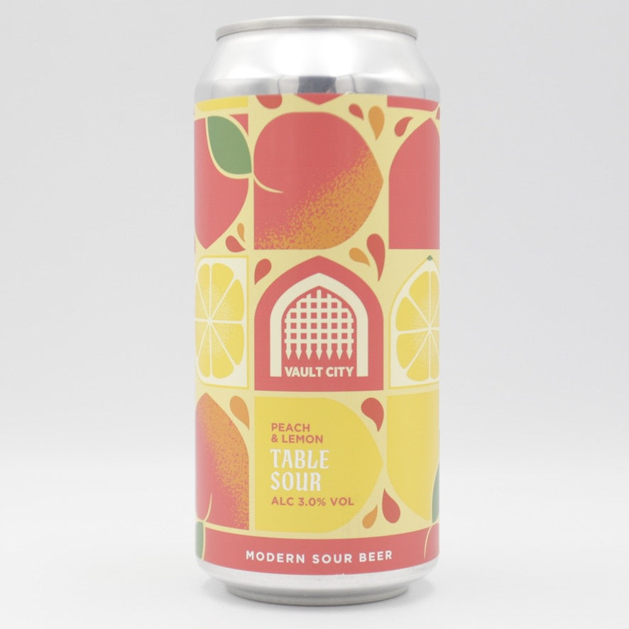 Vault City - Peach & Lemon Table Sour - 3% (440ml)
