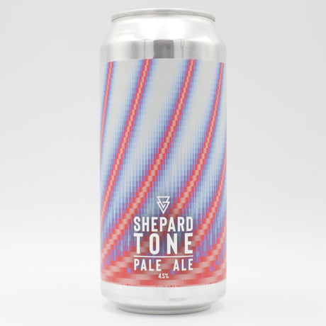 This is a can of Azvex - Shepard Tone - 4.5% (440ml). It is a Pale Ale craft beer available to buy from Ghost Whale, voted London's best craft beer shop.