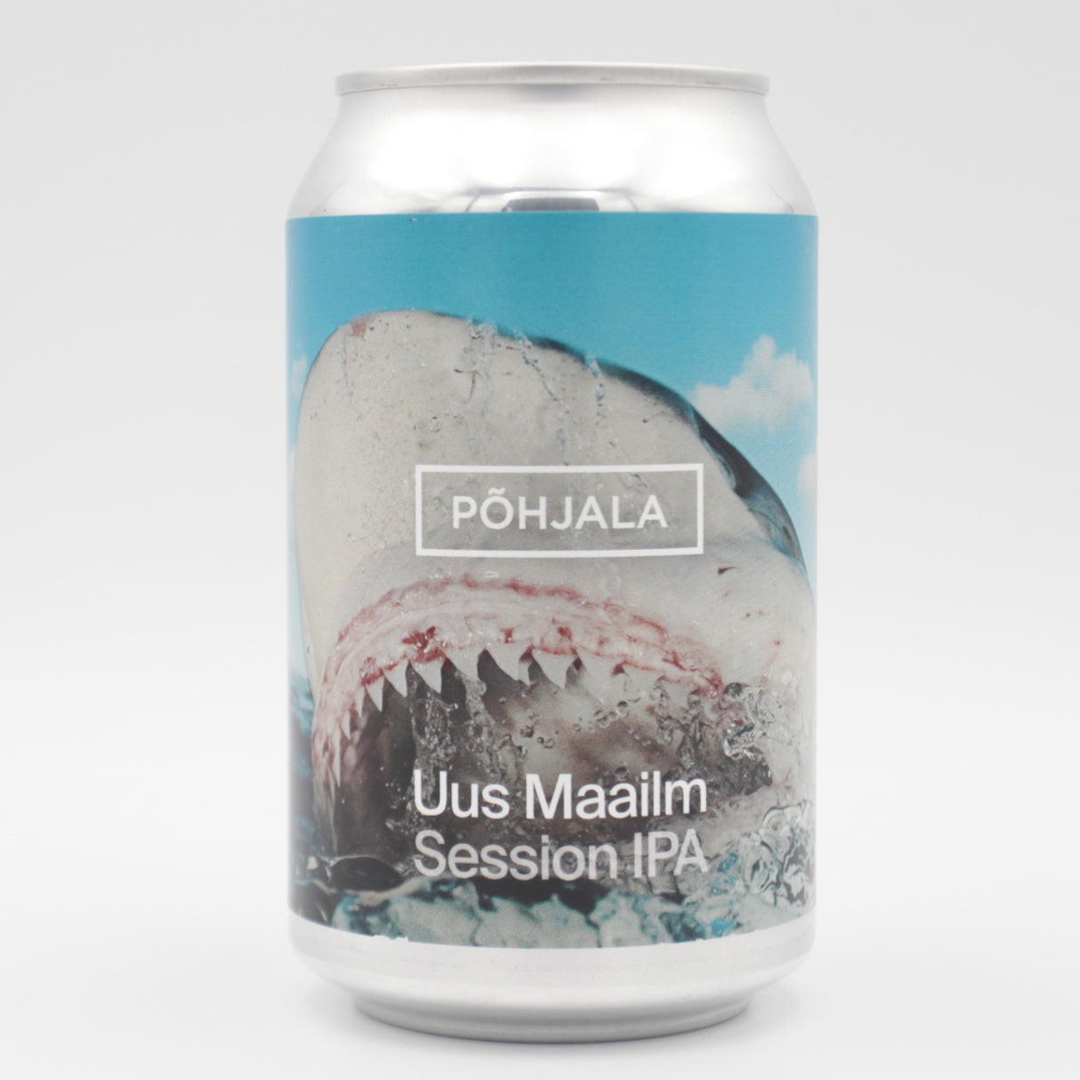 This is a can of Põhjala - Uus Maailim - 4.7% (330ml). It is a Session IPA craft beer available to buy from Ghost Whale, voted London's best craft beer shop.