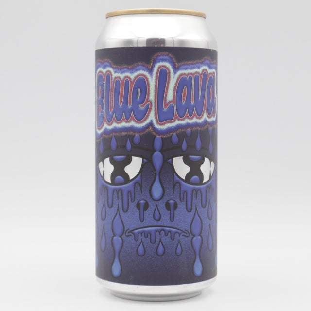 This is a can of Marlobobo - Blue Lava - 5% (440ml). It is a Sour craft beer available to buy from Ghost Whale, voted London's best craft beer shop.