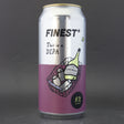 This is a can of Pretty Decent - Finest* - 8% (440ml). It is a Double IPA craft beer available to buy from Ghost Whale, voted London's best craft beer shop.