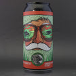 This is a can of Amundsen - Super Santa - 4.7% (440ml). It is a Stout / Porter craft beer available to buy from Ghost Whale, voted London's best craft beer shop.
