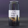 This is a can of Revenant - Obelisk - 8.4% (440ml). It is a Double IPA craft beer available to buy from Ghost Whale, voted London's best craft beer shop.
