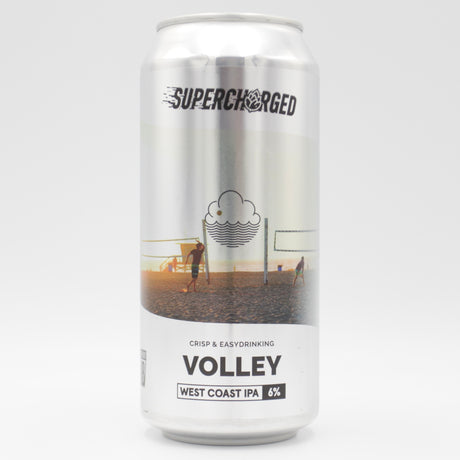 This is a can of Cloudwater - Volley - 6% (440ml). It is a IPA craft beer available to buy from Ghost Whale, voted London's best craft beer shop.