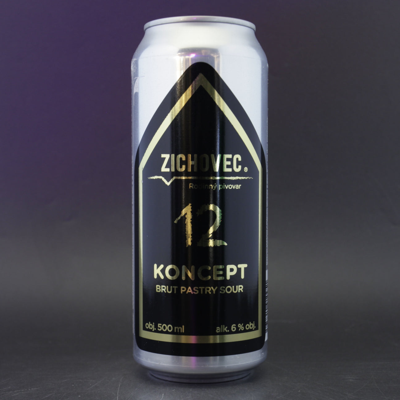 This is a can of Zichovec - Koncept Brut Sour - 6% (500ml). It is a Sour craft beer available to buy from Ghost Whale, voted London's best craft beer shop.