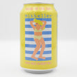This is a can of Mikkeller - Drinkin In The Sun - 0.3% (330ml). It is a Wit / Wheat craft beer available to buy from Ghost Whale, voted London's best craft beer shop.