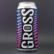 This is a can of Gross - Sticky West Coast - 6% (440ml). It is a IPA craft beer available to buy from Ghost Whale, voted London's best craft beer shop.