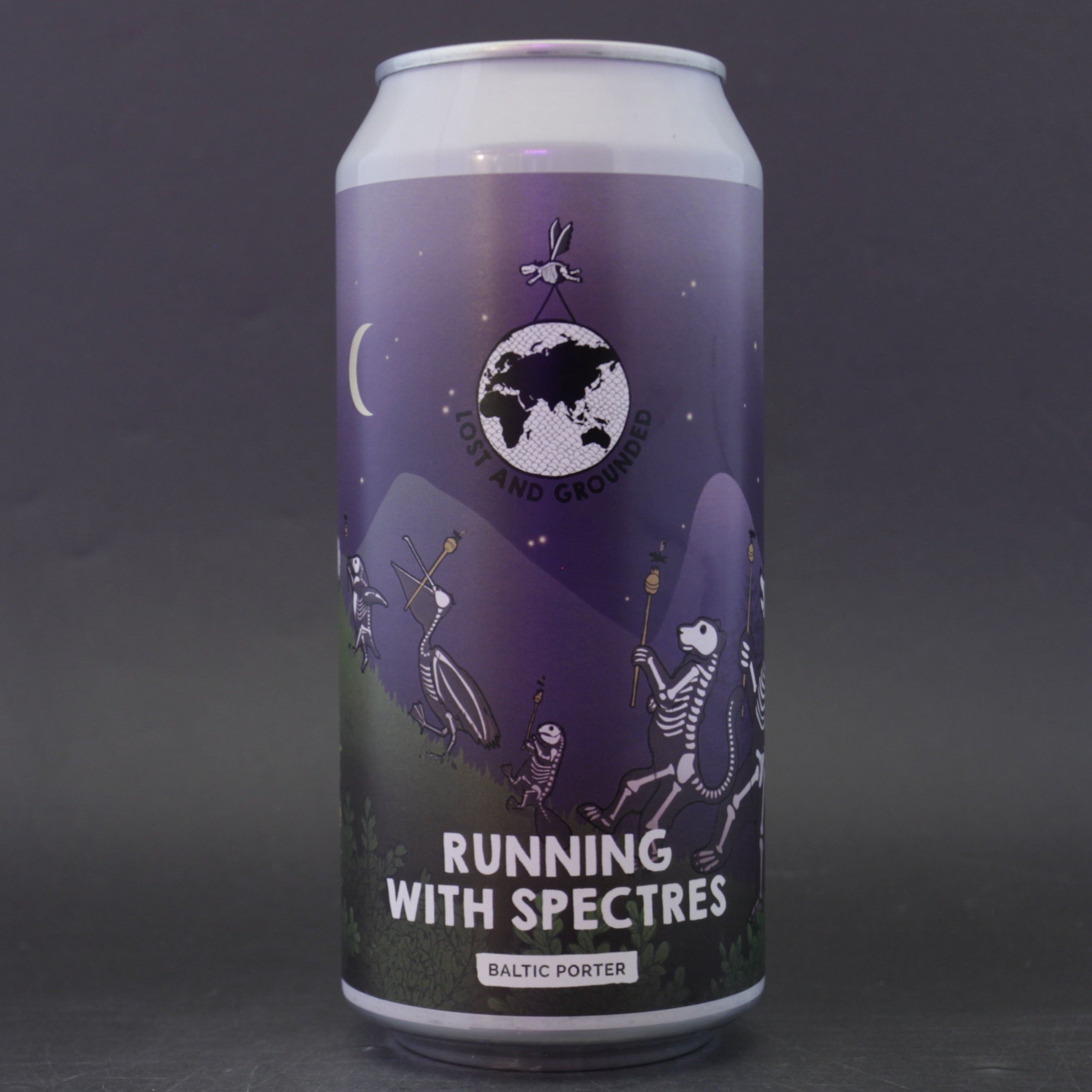 Lost and Grounded - Running With Spectres - 6.8% (440ml) - Ghost Whale