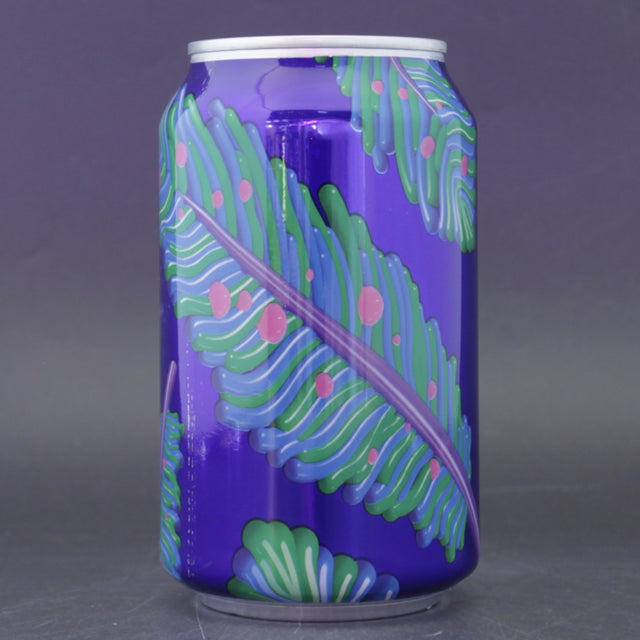 This is a can of Omnipollo - Bianca: Non-Alcoholic Blackberry Lassi Gose - 0.3% (330ml). It is a Sour craft beer available to buy from Ghost Whale, voted London's best craft beer shop.