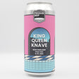 This is a can of Pressure Drop - King Queen Knave - 5.2% (440ml). It is a Pale Ale craft beer available to buy from Ghost Whale, voted London's best craft beer shop.