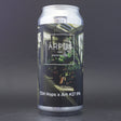 This is a can of Arpus Brewing Co - TDH Hops x Art #27 IPA - 6.8% (440ml). It is a IPA craft beer available to buy from Ghost Whale, voted London's best craft beer shop.