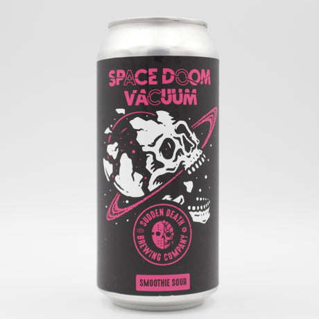 This is a can of Sudden Death - Space Doom Vacuum 2026 - 5% (440ml). It is a Sour craft beer available to buy from Ghost Whale, voted London's best craft beer shop.