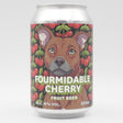 This is a can of Marble Beers - Fourmidable Cherry - 4% (330ml). It is a Sour craft beer available to buy from Ghost Whale, voted London's best craft beer shop.