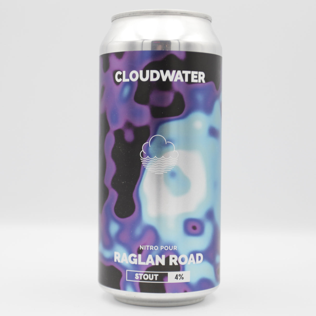 This is a can of Cloudwater - Raglan Road - 4% (440ml). It is a Stout / Porter craft beer available to buy from Ghost Whale, voted London's best craft beer shop.