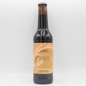 This is a bottle of Põhjala - Peanut Butter Bänger - 12.5% (330ml). It is a Imperial Stout / Porter craft beer available to buy from Ghost Whale, voted London's best craft beer shop.