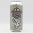 This is a can of Mortalis - Oldmanbearma: AKA 2 B - 8% (473ml). It is a Double IPA craft beer available to buy from Ghost Whale, voted London's best craft beer shop.