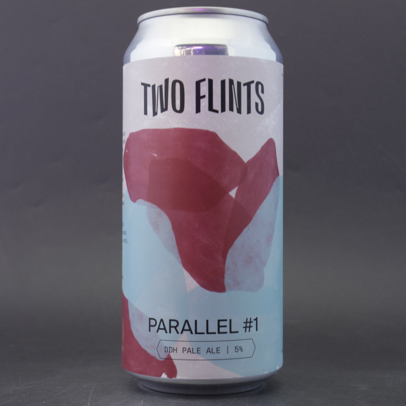 This is a can of Two Flints - Parallels #1 - 5% (440ml). It is a Pale Ale craft beer available to buy from Ghost Whale, voted London's best craft beer shop.