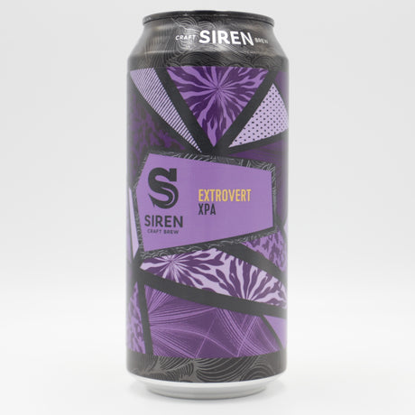 This is a can of Siren - Extrovert - 5% (440ml). It is a Pale Ale craft beer available to buy from Ghost Whale, voted London's best craft beer shop.