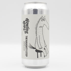 This is a can of Howling Hops / Pretty Decent - The Naughty Step - 5.4% (440ml). It is a IPA craft beer available to buy from Ghost Whale, voted London's best craft beer shop.