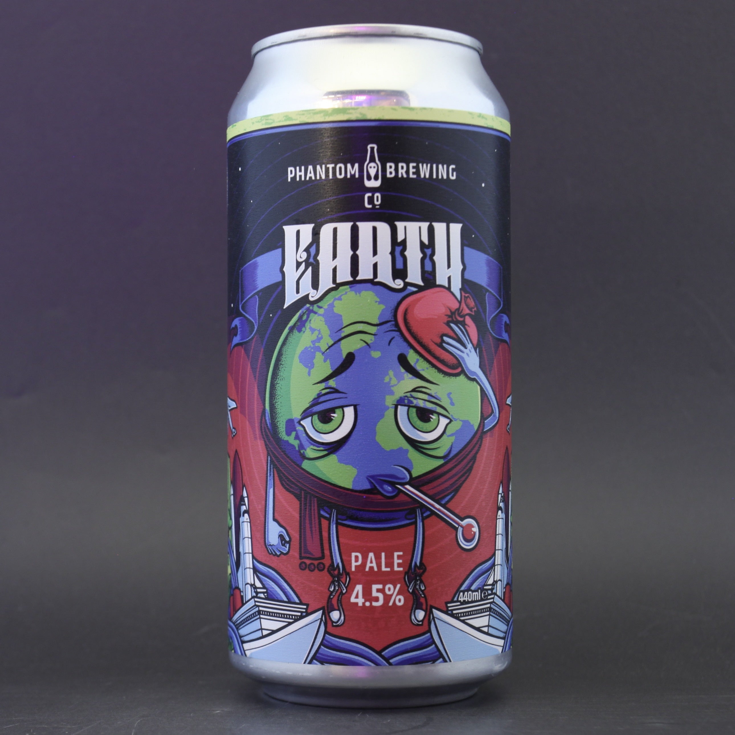 Phantom Brewing Co - Earth - 4.5% (440ml) - Ghost Whale