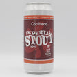 This is a can of Coolhead Brew / 3 Sons - CBGF 26 Stout - 10% (440ml). It is a Imperial Stout / Porter craft beer available to buy from Ghost Whale, voted London's best craft beer shop.