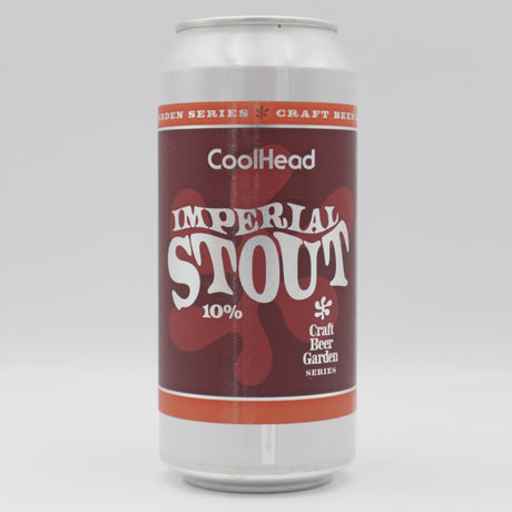 This is a can of Coolhead Brew / 3 Sons - CBGF 26 Stout - 10% (440ml). It is a Imperial Stout / Porter craft beer available to buy from Ghost Whale, voted London's best craft beer shop.