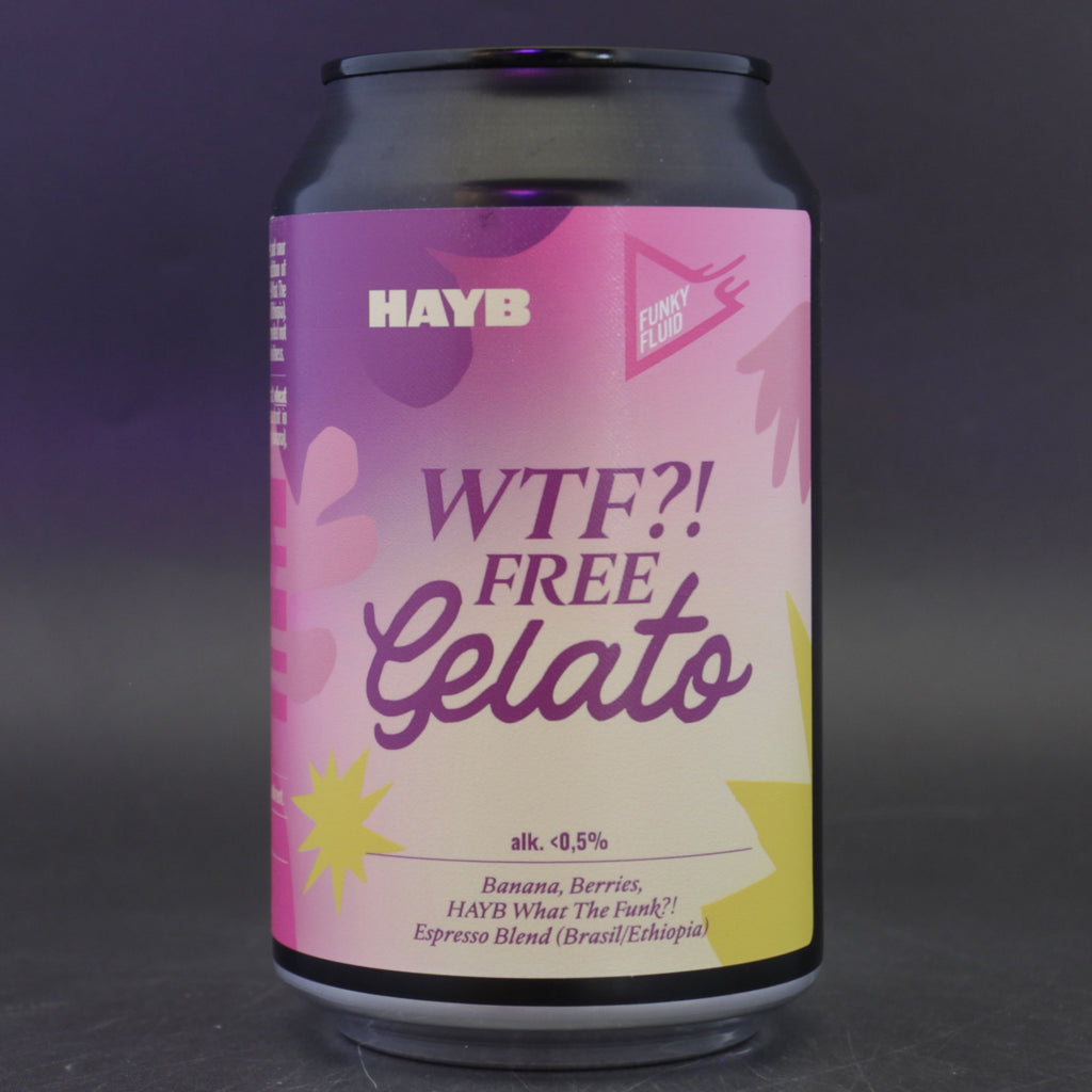 Funky Fluid - Free Gelato: WTF?! - 0.5% (330ml) - Ghost Whale