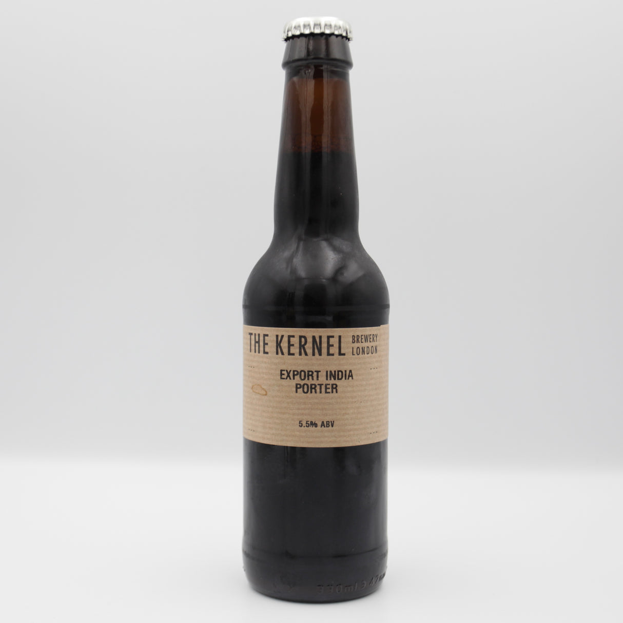This is a bottle of The Kernel - Export India Porter - 6.5% (330ml). It is a Stout / Porter craft beer available to buy from Ghost Whale, voted London's best craft beer shop.