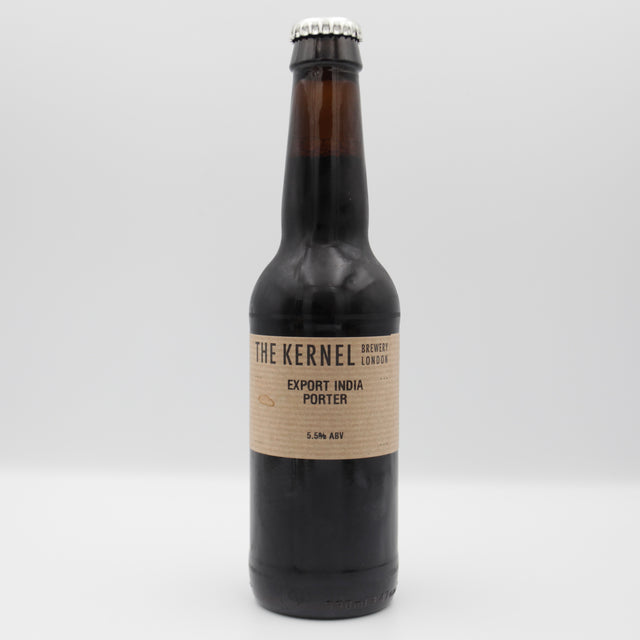 This is a bottle of The Kernel - Export India Porter - 6.5% (330ml). It is a Stout / Porter craft beer available to buy from Ghost Whale, voted London's best craft beer shop.