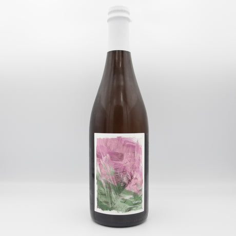 This is a sharing bottle of Side Project - Au Revoir - 6% (750ml). It is a Saison craft beer available to buy from Ghost Whale, voted London's best craft beer shop.