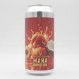 This is a can of Azvex - MANA: Peach, Apricot & Coconut - 6% (440ml). It is a Sour craft beer available to buy from Ghost Whale, voted London's best craft beer shop.