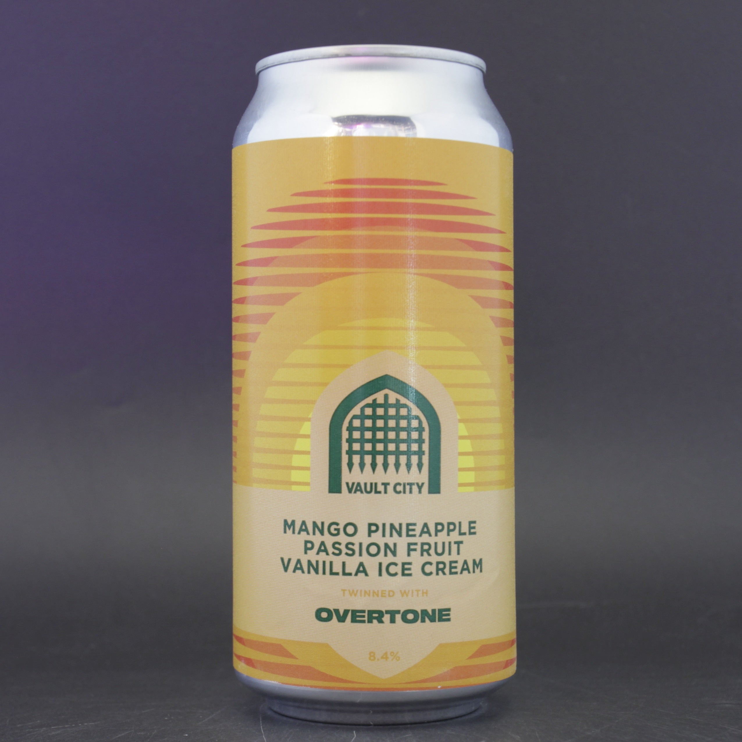 Vault City  Overtone - Mango, Pineapple, Passion Fruit Vanilla Ice Cr - Ghost Whale