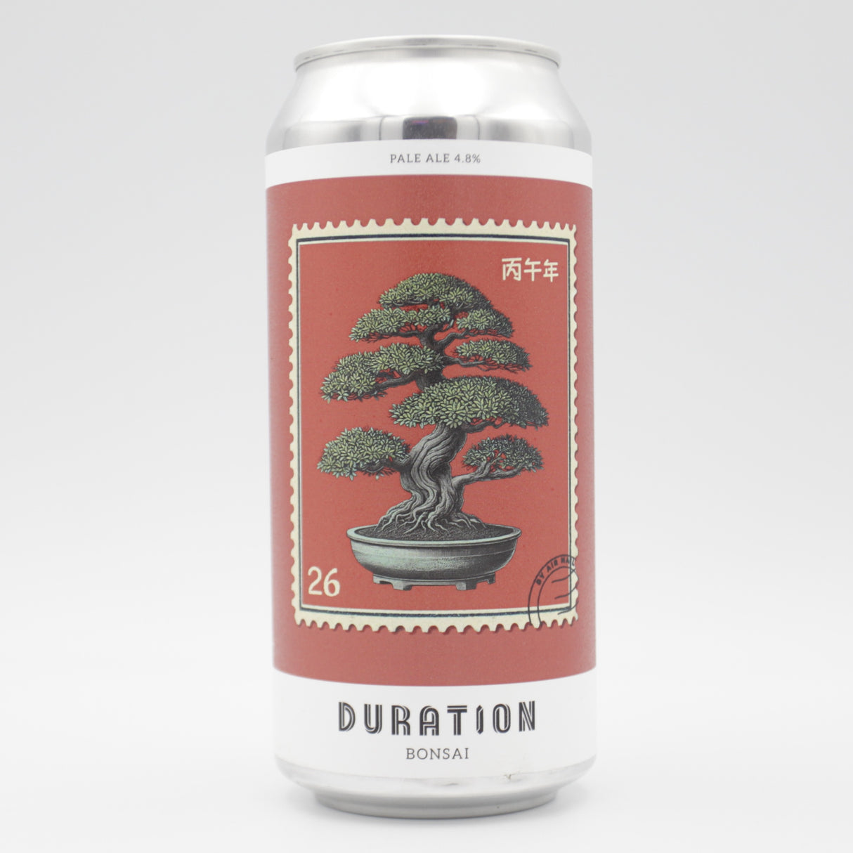 This is a can of Duration - Bonsai 2026 - 4.8% (440ml). It is a Pale Ale craft beer available to buy from Ghost Whale, voted London's best craft beer shop.