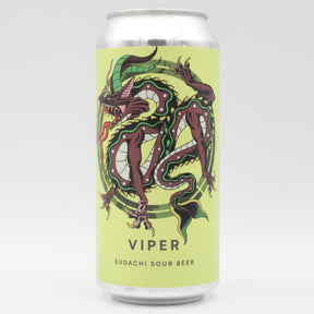 This is a can of Otherworld - Viper - 4.2% (440ml). It is a Sour craft beer available to buy from Ghost Whale, voted London's best craft beer shop.