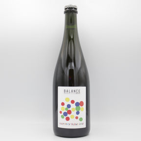 This is a sharing bottle of Balance Brewing & Blending - Birthday Blend 2025 - 5.5% (750ml). It is a Wild Ale craft beer available to buy from Ghost Whale, voted London's best craft beer shop.