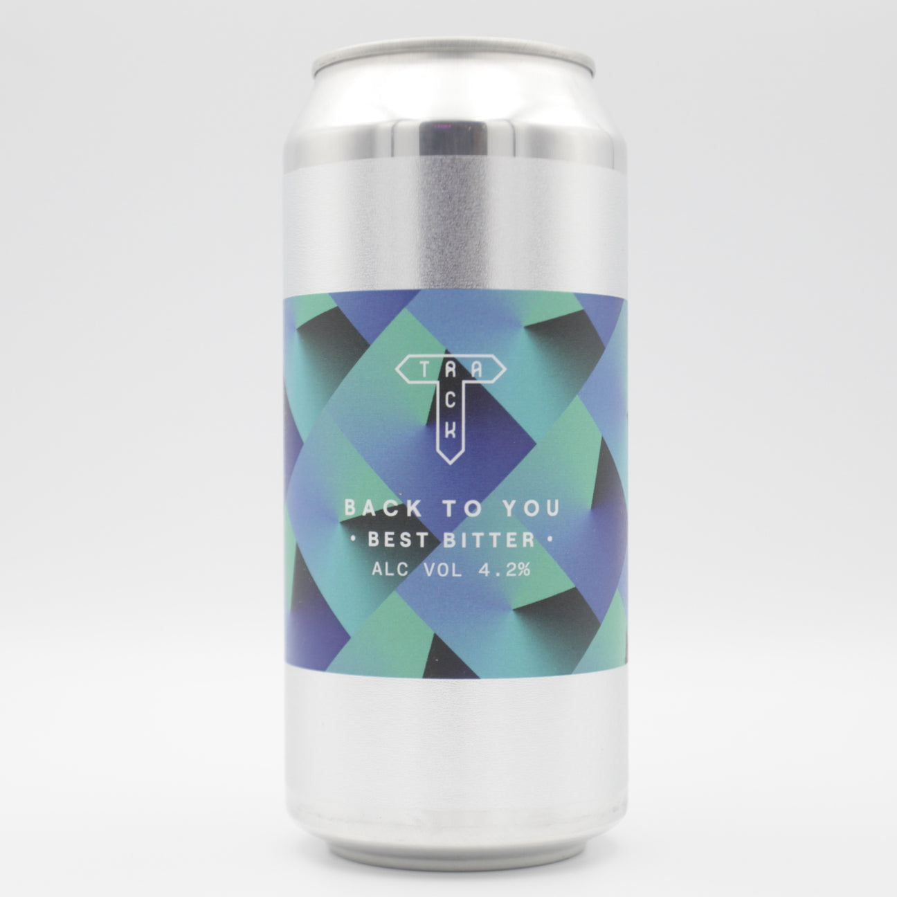 This is a can of Track - Back To You - 4.2% (440ml). It is a Traditional English Ale craft beer available to buy from Ghost Whale, voted London's best craft beer shop.