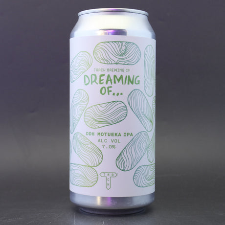 This is a can of Track - Dreaming Of... DDH Motueka - 7% (440ml). It is a IPA craft beer available to buy from Ghost Whale, voted London's best craft beer shop.