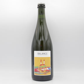 This is a sharing bottle of Balance Brewing & Blending - Saison de Maison Blend 12 - 5% (750ml). It is a Wild Ale craft beer available to buy from Ghost Whale, voted London's best craft beer shop.
