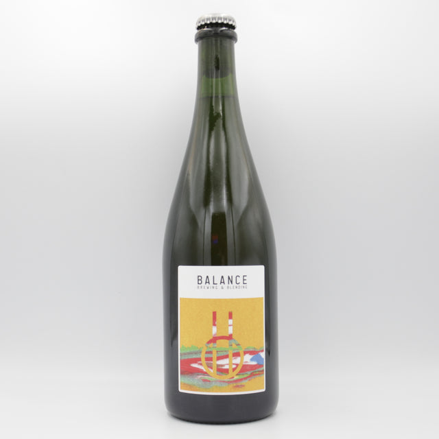 This is a sharing bottle of Balance Brewing & Blending - Saison de Maison Blend 12 - 5% (750ml). It is a Wild Ale craft beer available to buy from Ghost Whale, voted London's best craft beer shop.