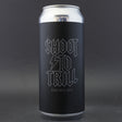 This is a can of Blood Brothers / Counterpart - Shoot To Trill - 8.5% (473ml). It is a Double IPA craft beer available to buy from Ghost Whale, voted London's best craft beer shop.