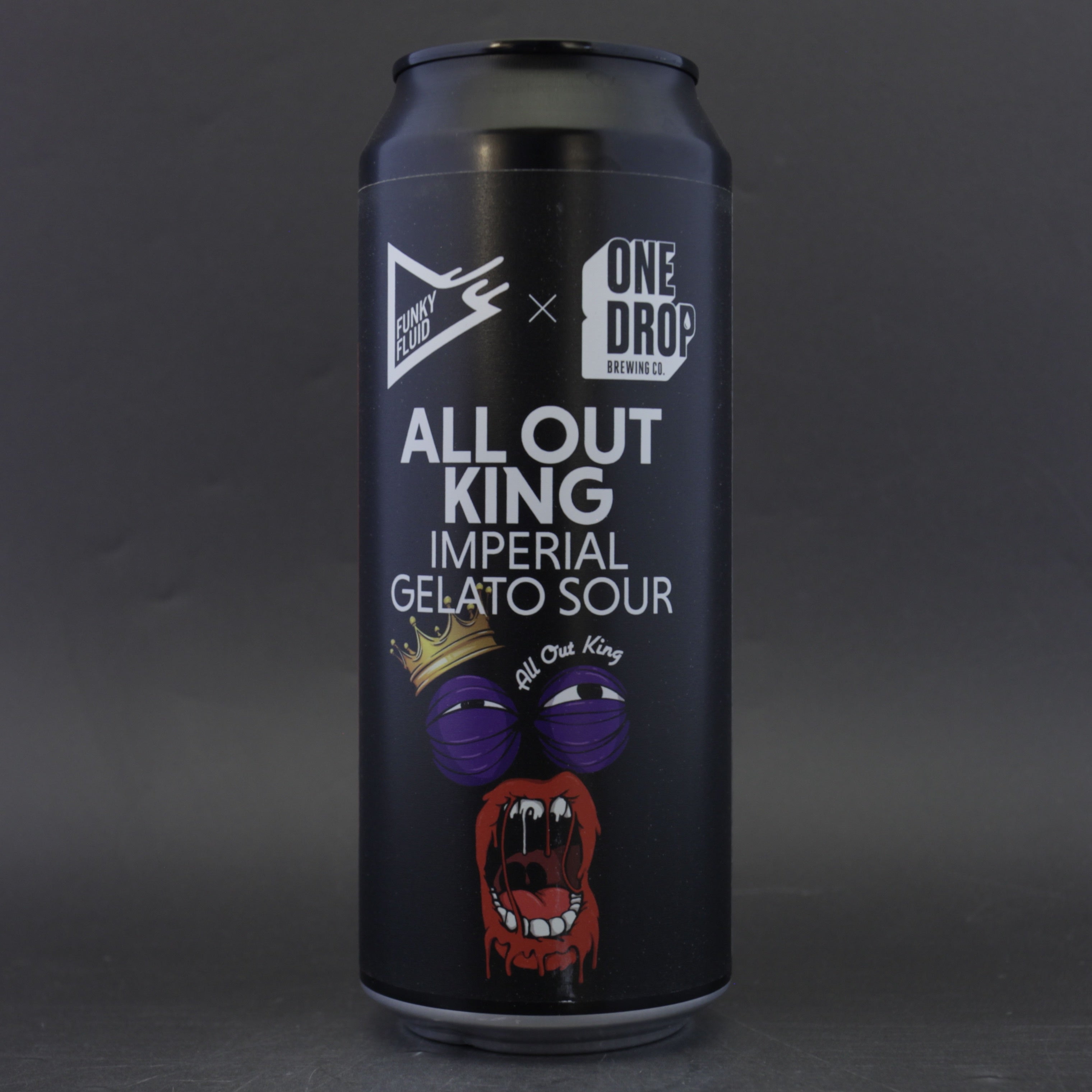 Funky Fluid - All Out King - 8% (500ml) - Ghost Whale