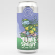 This is a can of Left Handed Giant - Time Spent - 5.5% (440ml). It is a Pale Ale craft beer available to buy from Ghost Whale, voted London's best craft beer shop.