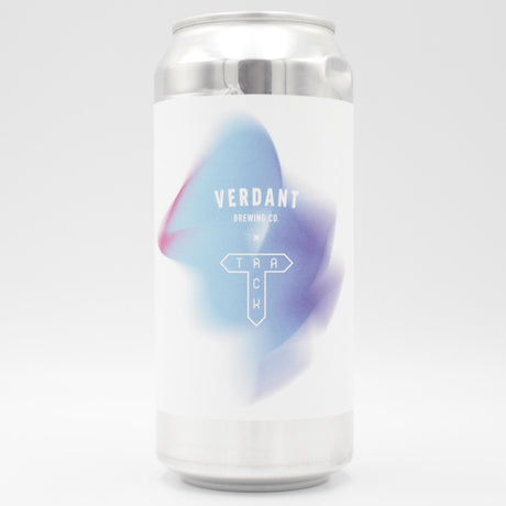 This is a can of Verdant / Track - Flux Phase 4 - 5.2% (440ml). It is a Pale Ale craft beer available to buy from Ghost Whale, voted London's best craft beer shop.